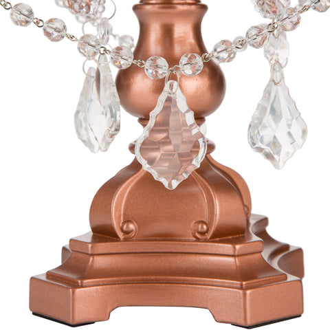 12 Piece Rose Gold Cupcake Holder Stand Amalfi Decor