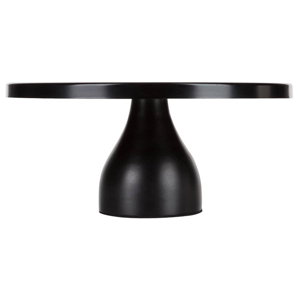 12 inch Black Modern Cake Stand by Amalfi Decor