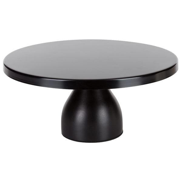 12 inch Black Modern Cake Stand by Amalfi Decor