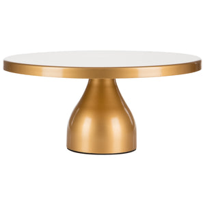 12 inch Gold Modern Cake Stand by Amalfi Decor