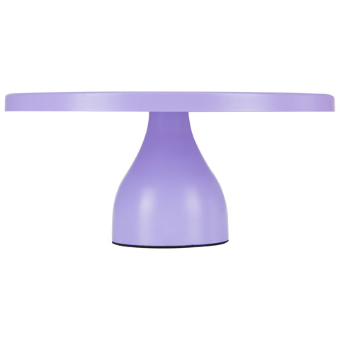 12 inch Lavender Purple Modern Cake Stand by Amalfi Decor