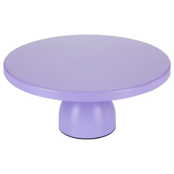 12 inch Lavender Purple Modern Cake Stand by Amalfi Decor