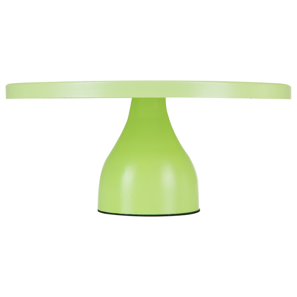 12 inch Lime Green Modern Cake Stand by Amalfi Decor