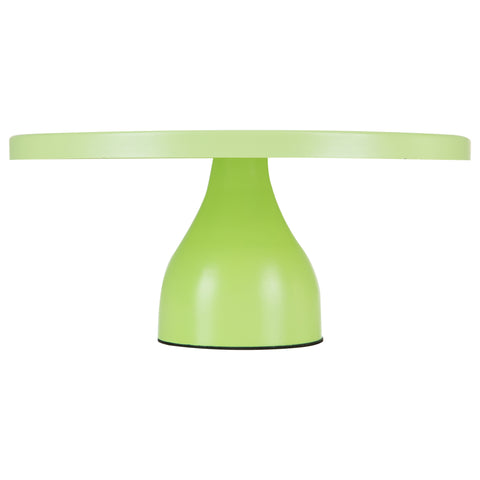 12 inch Lime Green Modern Cake Stand by Amalfi Decor