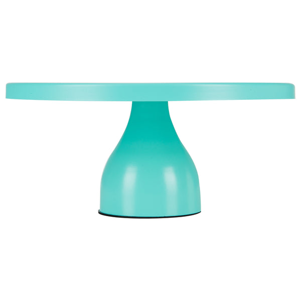 12 inch Teal Modern Cake Stand by Amalfi Decor