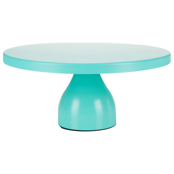 12 inch Teal Modern Cake Stand by Amalfi Decor