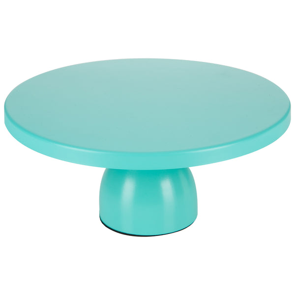 12 inch Teal Modern Cake Stand by Amalfi Decor